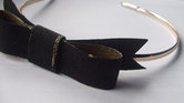 Gold/leather...