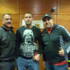 Dipps with vocalist Garry Sandhu and manager Jas Sandhu