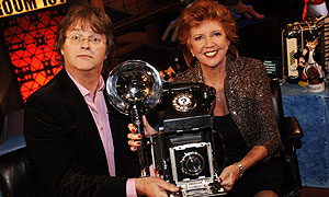 Paul Merton and Cilla Black