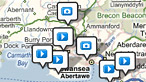 BBC Wales Nature map