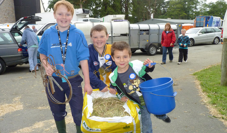 Angus, Toby and Cai