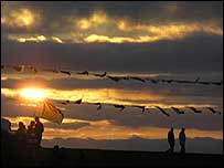 Sunset at Solfest
