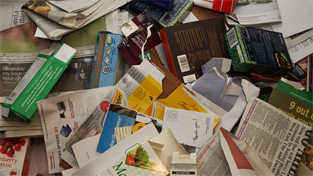 Waste paper