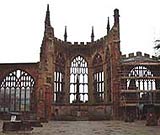 Image of the ruins of St Michael's cathedral