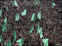 Hamas mitingi