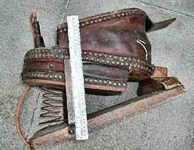 Side view of bellows