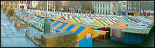 Norwich market before it was refurbished