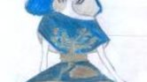 Japan, cape dress...