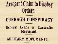 Image of newspaper headlines