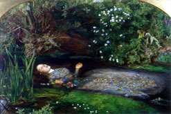 Image: Ophelia - currently on display at Tate Britain