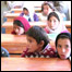 زده کوونکې په ټولګي کې 