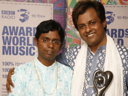 Asia-Pacific award winner Debashish Bhattacharya with his brother Subashis