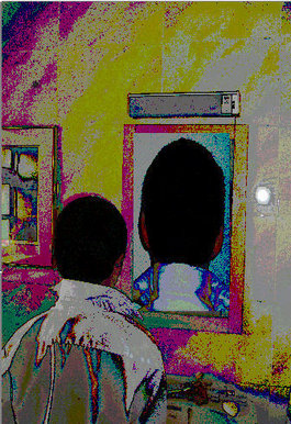Can he see?