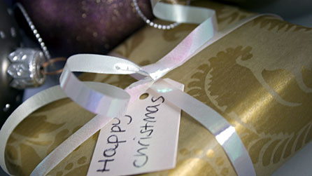 Photograph of Christmas presents