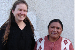 Helen Woodcock and Dominga Vasquez