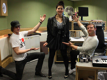 Dermot and one of her Diamonds present... Marina!