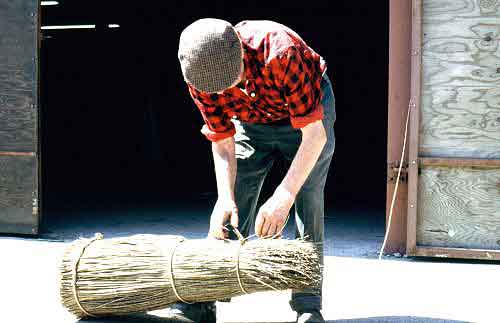 Tying the withies