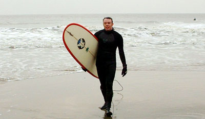 Stu at Rest Bay
