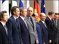 G-8 liderleri