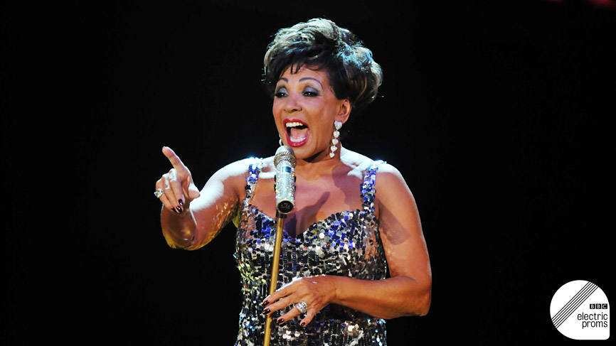 Dame Shirley Bassey  at the Electric Proms 2009