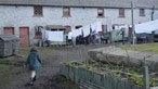 The sets of Coal House at War