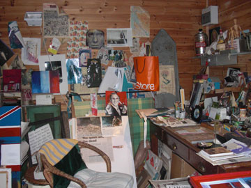 Studio at the bottom of the garden