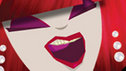 Close-up of Disability Bitch laughing: mobile wallpaper