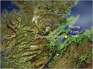 Moray map