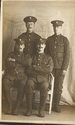 Harry  - back left - with fellow guardsmen