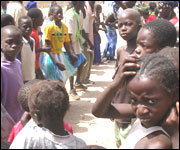 Local children