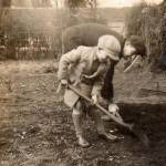 My Uncle and myself (Mr A W Morgan), Digging for Victory My Uncle and myself (Mr A W Morgan), Digging for Victory
