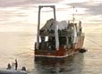 Photo of a dive support ship