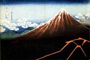 Rainstorm beneath the summit