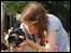 Taking part in the photography workshop