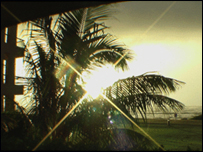 Hawaiian sunset