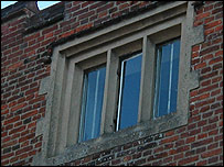 Window at Roos Hall