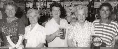 St Silvester's bar staff