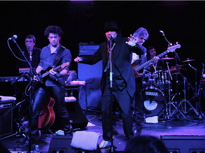 Rachid Taha and band (image by Elliott Franks)
