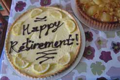 Retirement Cake - photograph by Mewroh on Flickr