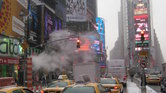 Snowy New York...