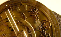 Islamic prayer calculator (image: astrolabe)