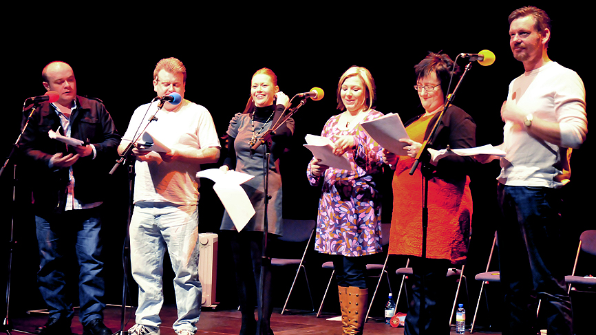 Cast rehearsal