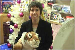 Woman with Toy Bear