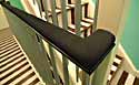 Sleek staircase