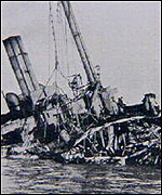 Sinking Q ship