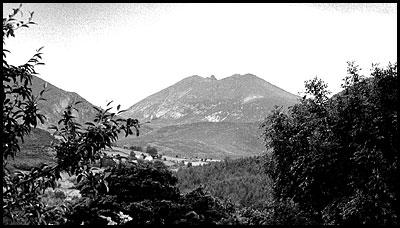 Slieve Bearnagh from Trassey Valley, Mourne Mountains, Co. Down
