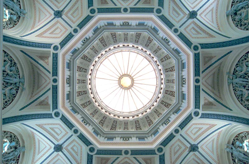 the glass dome
