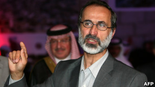 احمد معاذ الخطیب رئیس ائتلاف ملی سوریه