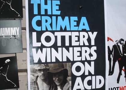 A poster for The Crimea