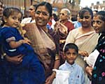 Hindu worshippers